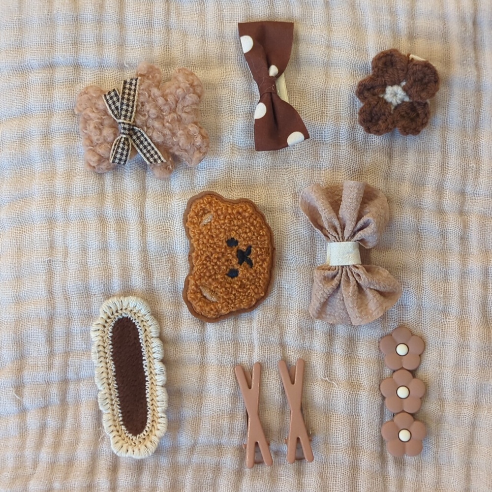 Neutral Hair Bows 😍